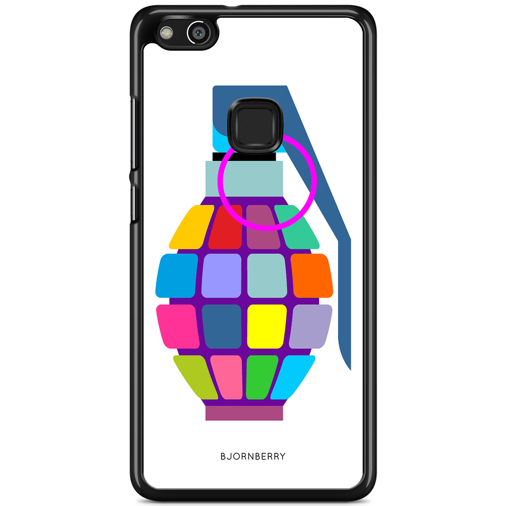 Huawei P10 Lite Case - Color Hand Granade