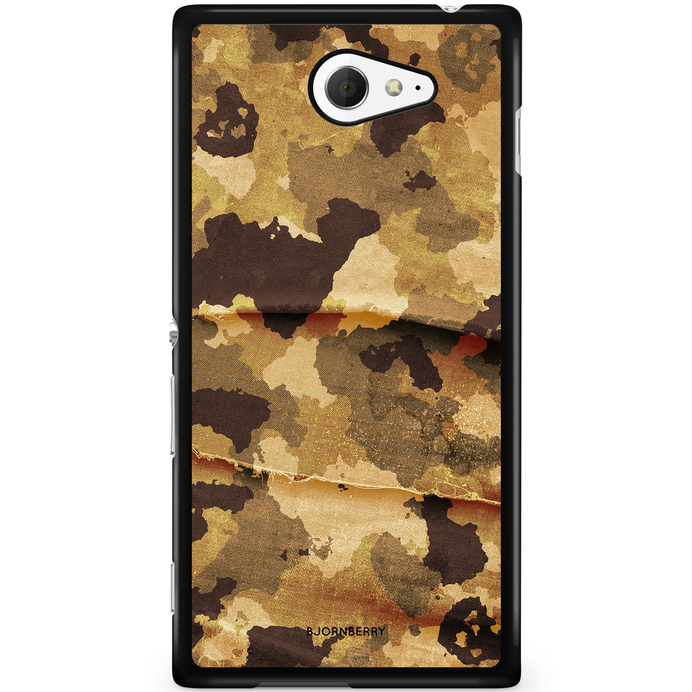 Sony Xperia M2 Aqua Case - Camo Desert
