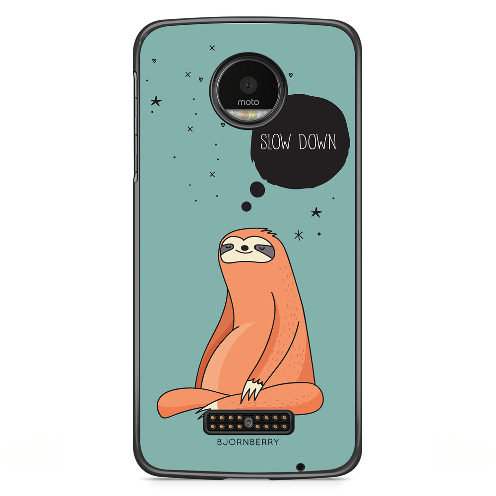 Moto Z2 Play Case - Slow Down Sloth