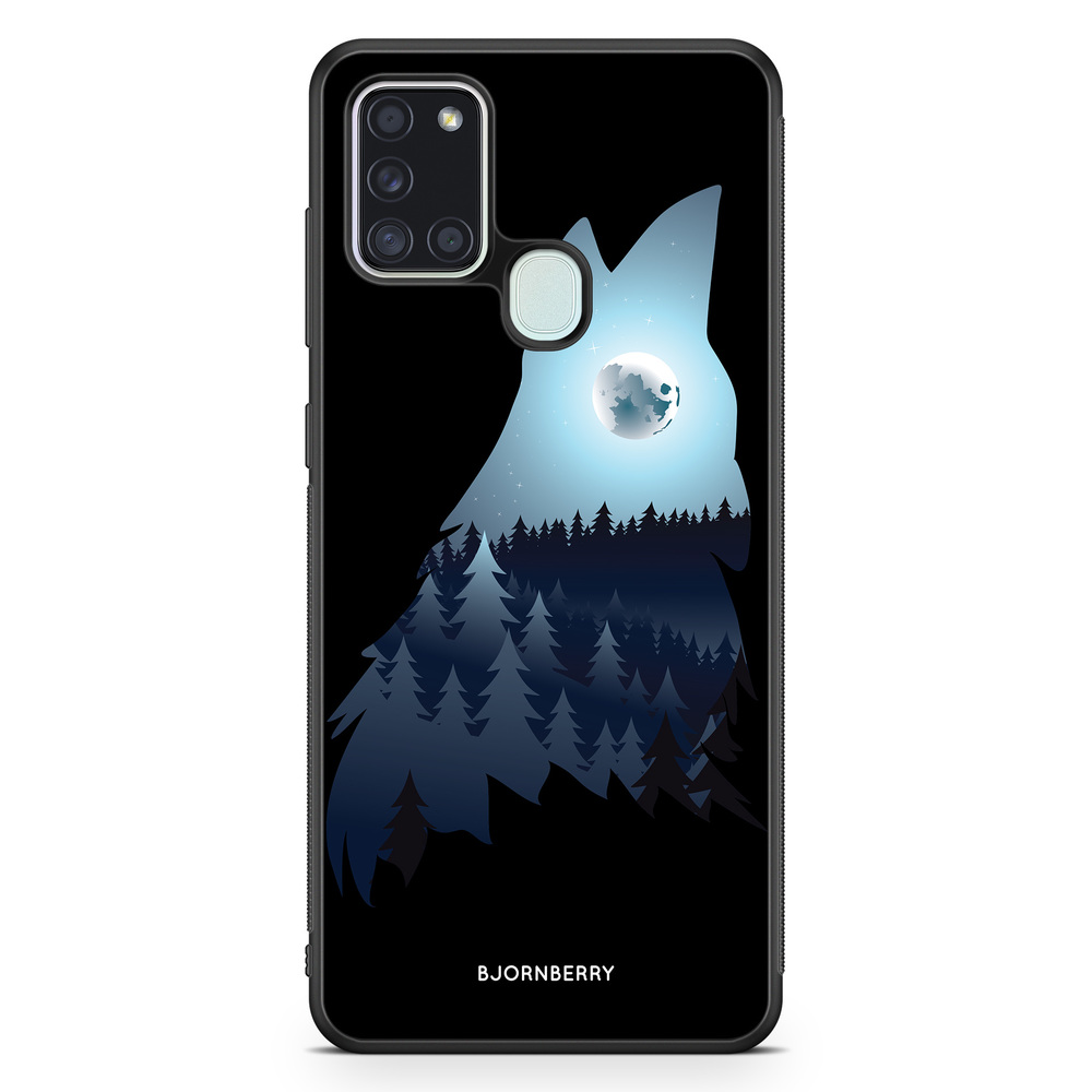 Samsung Galaxy A21s Case - Forest Wolf