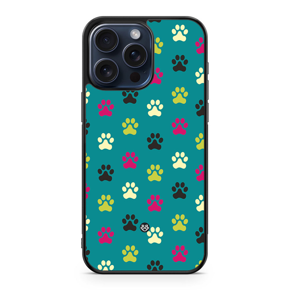 iPhone 15 Pro Max Case - Dog Footprint