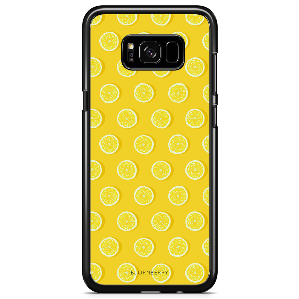 Samsung Galaxy S8 Case - Lemon Pattern