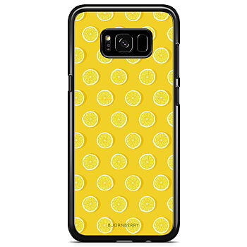 Samsung Galaxy S8 Case - Lemon Pattern