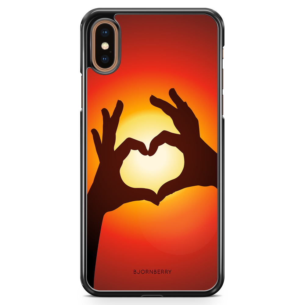 iPhone XS Max Case - Hands Heart