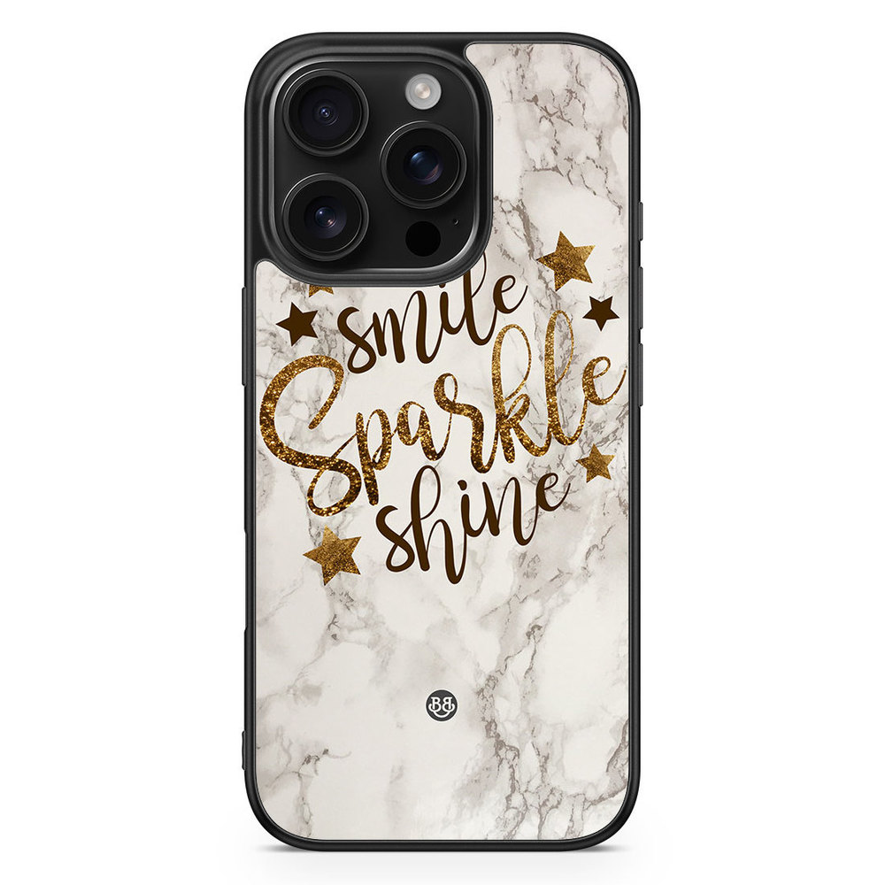 iPhone 16 Pro Case - Smile,Sparkle,Shine