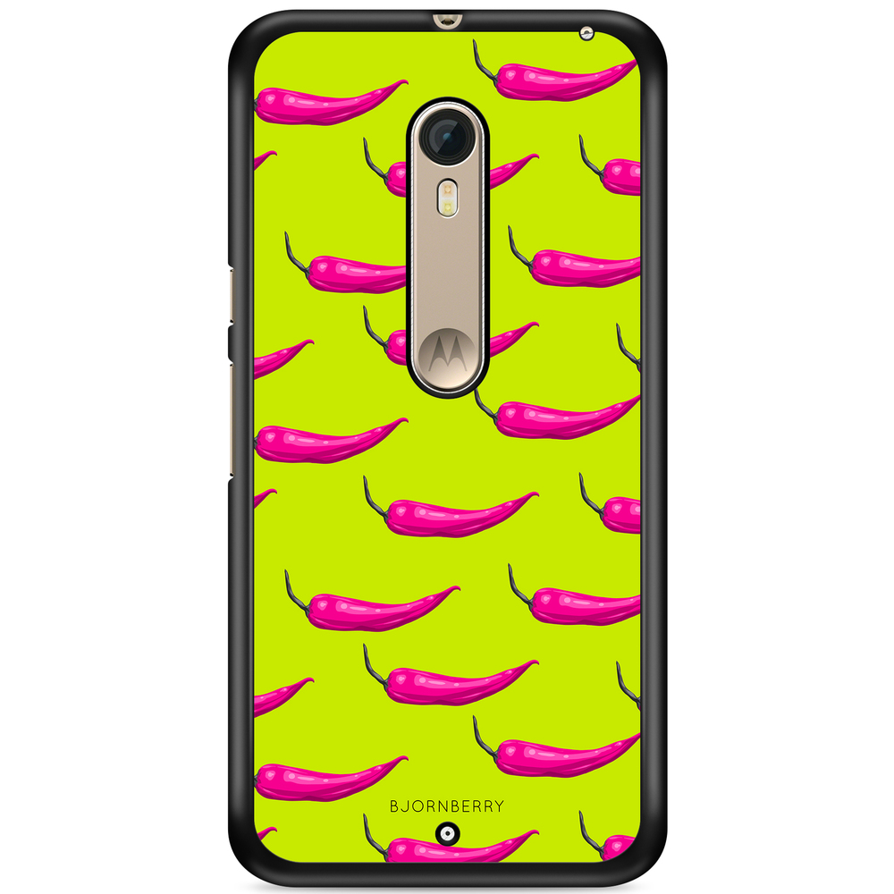 Moto X Style Case - Chilli Pattern