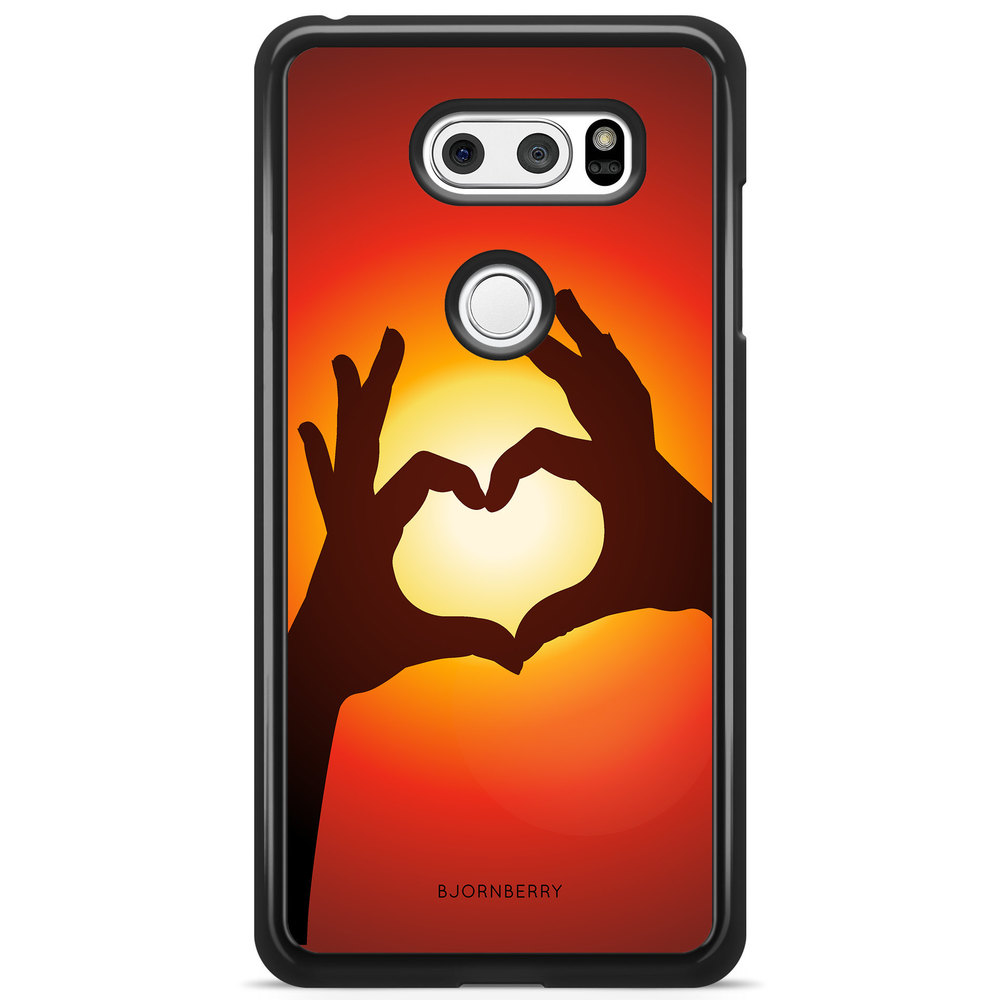 LG V30 Case - Hands Heart
