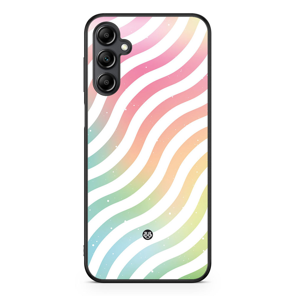 Samsung Galaxy A14 4G/5G Case - Wavy Rainbow