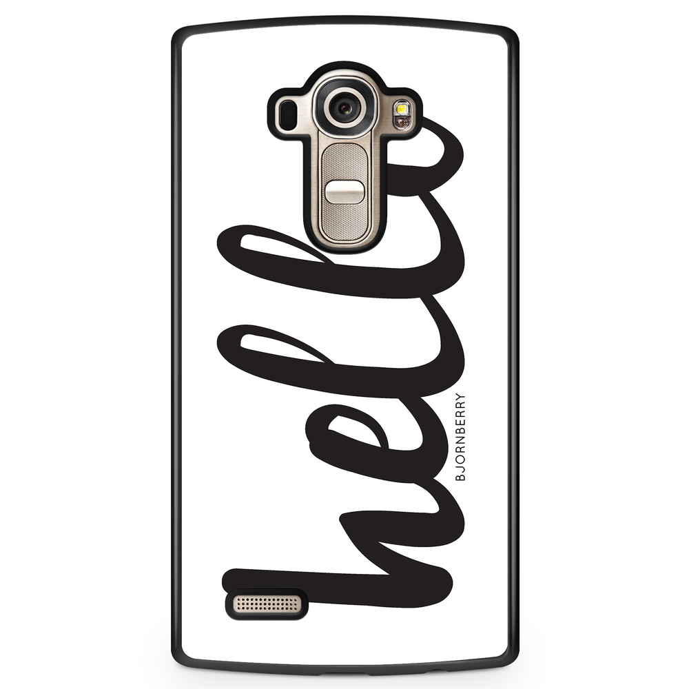 LG G4 Case - Hello Black