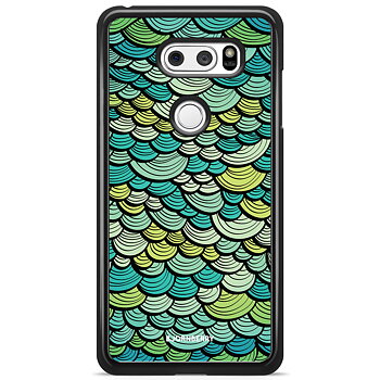 LG V30 Case - Green Mermaid Scales