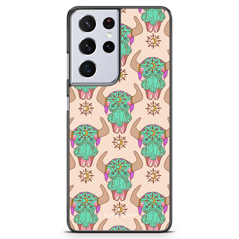 Samsung Galaxy S21 Ultra Case - Beautiful Skulls