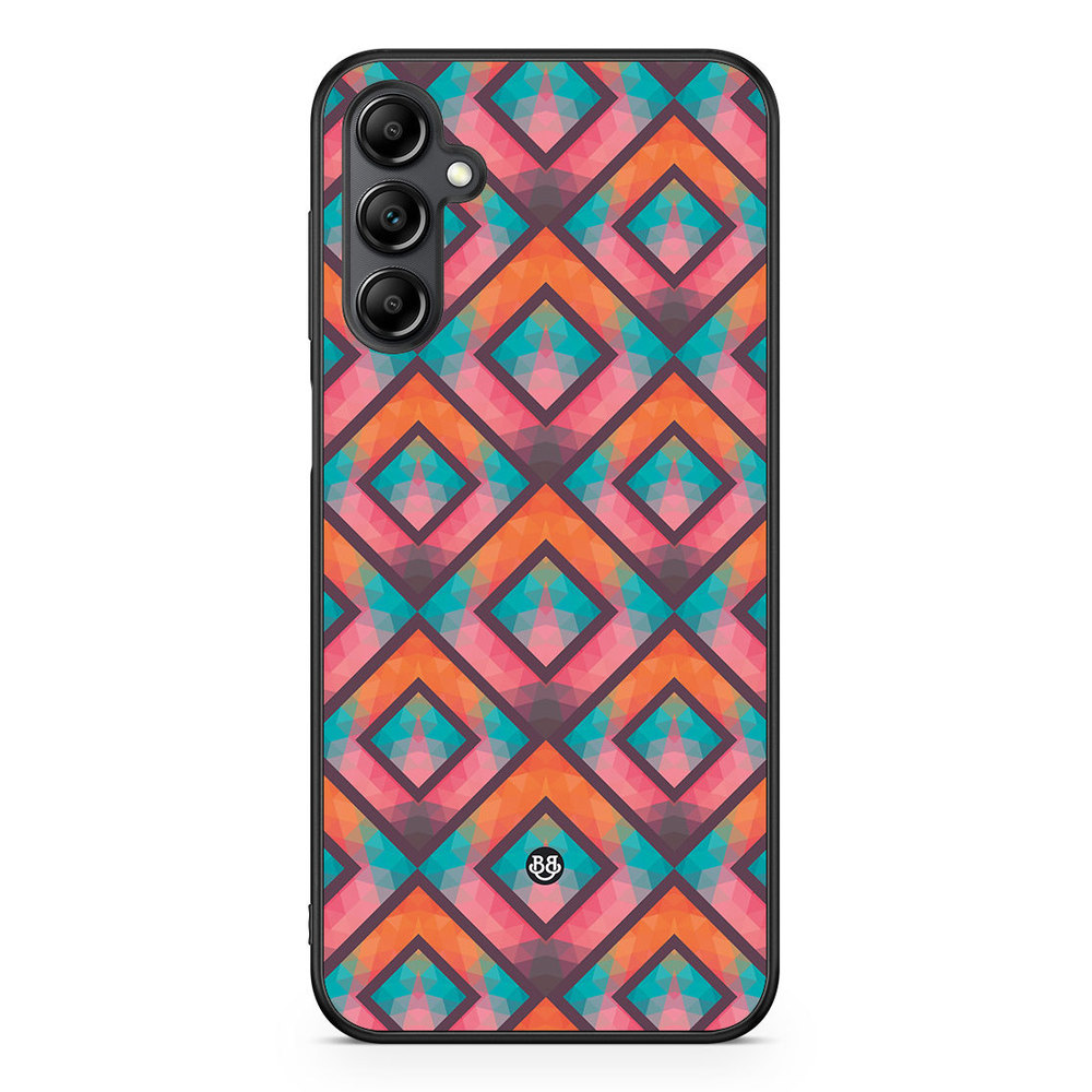 Samsung Galaxy A14 4G/5G Case - Retro Squares