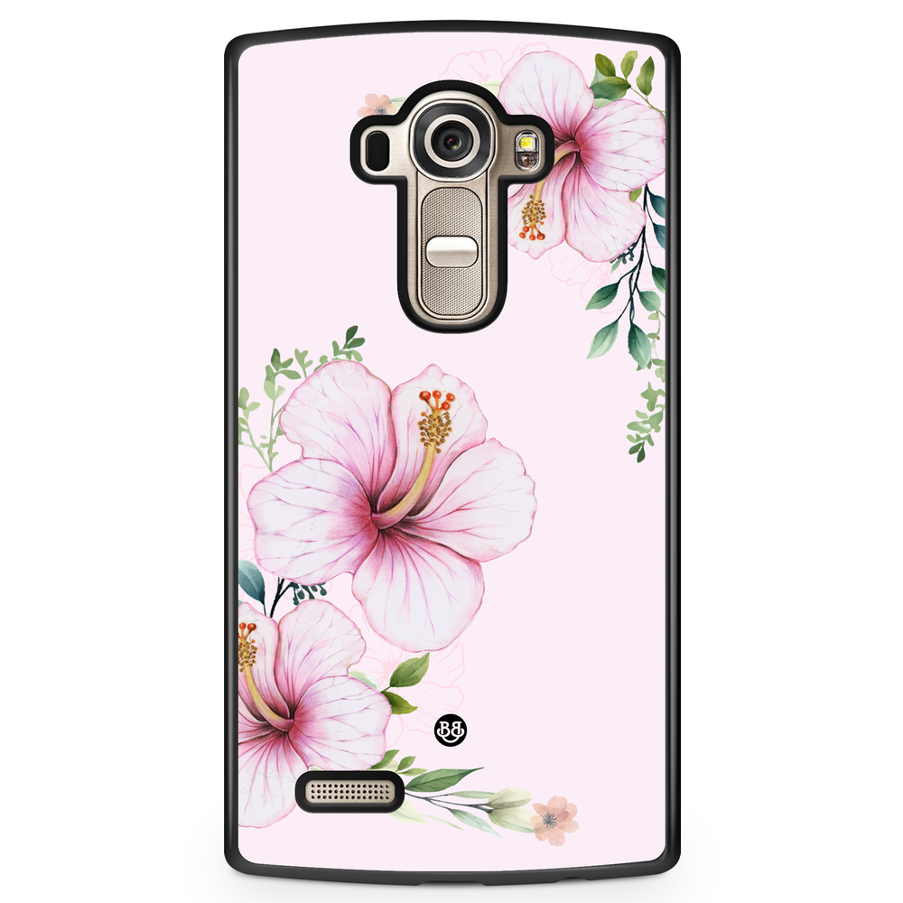 LG G4 Case - WILD BLOOM - Soft Hibiscus