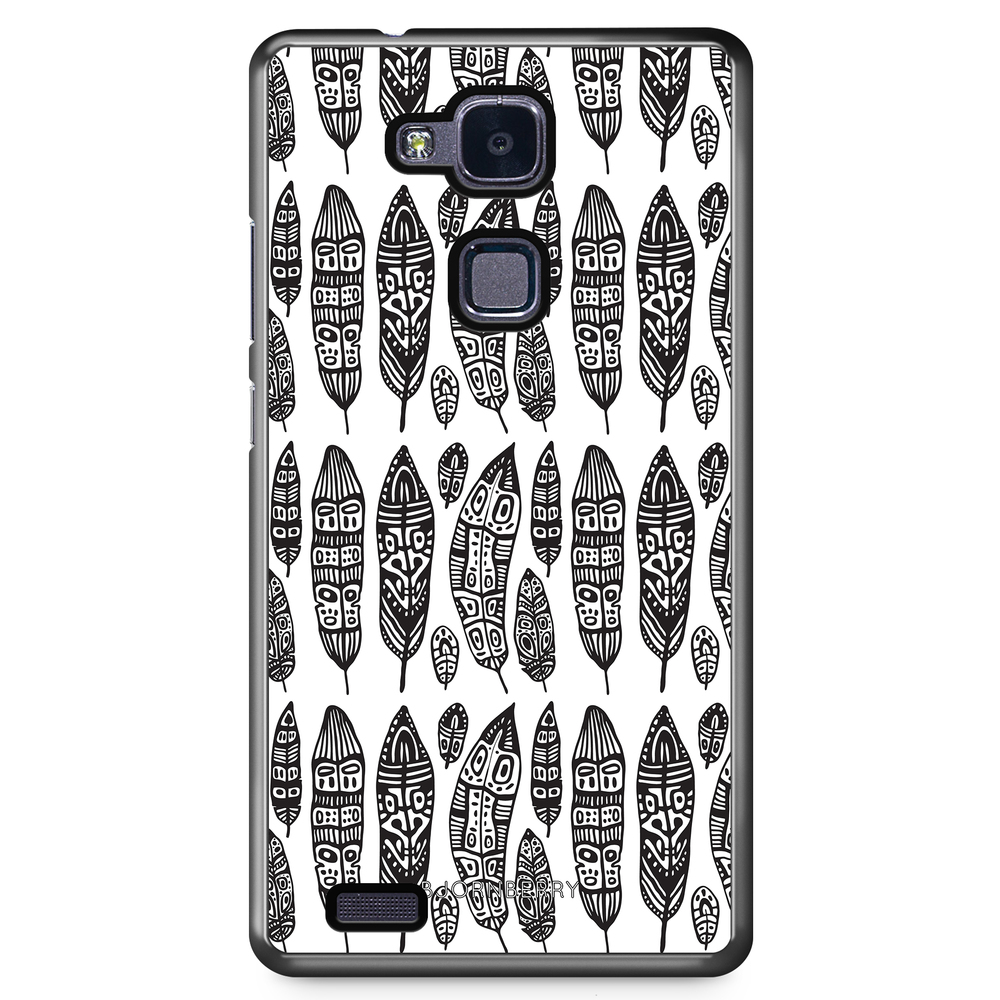 Huawei Honor 5X Case - Vintage Feathers