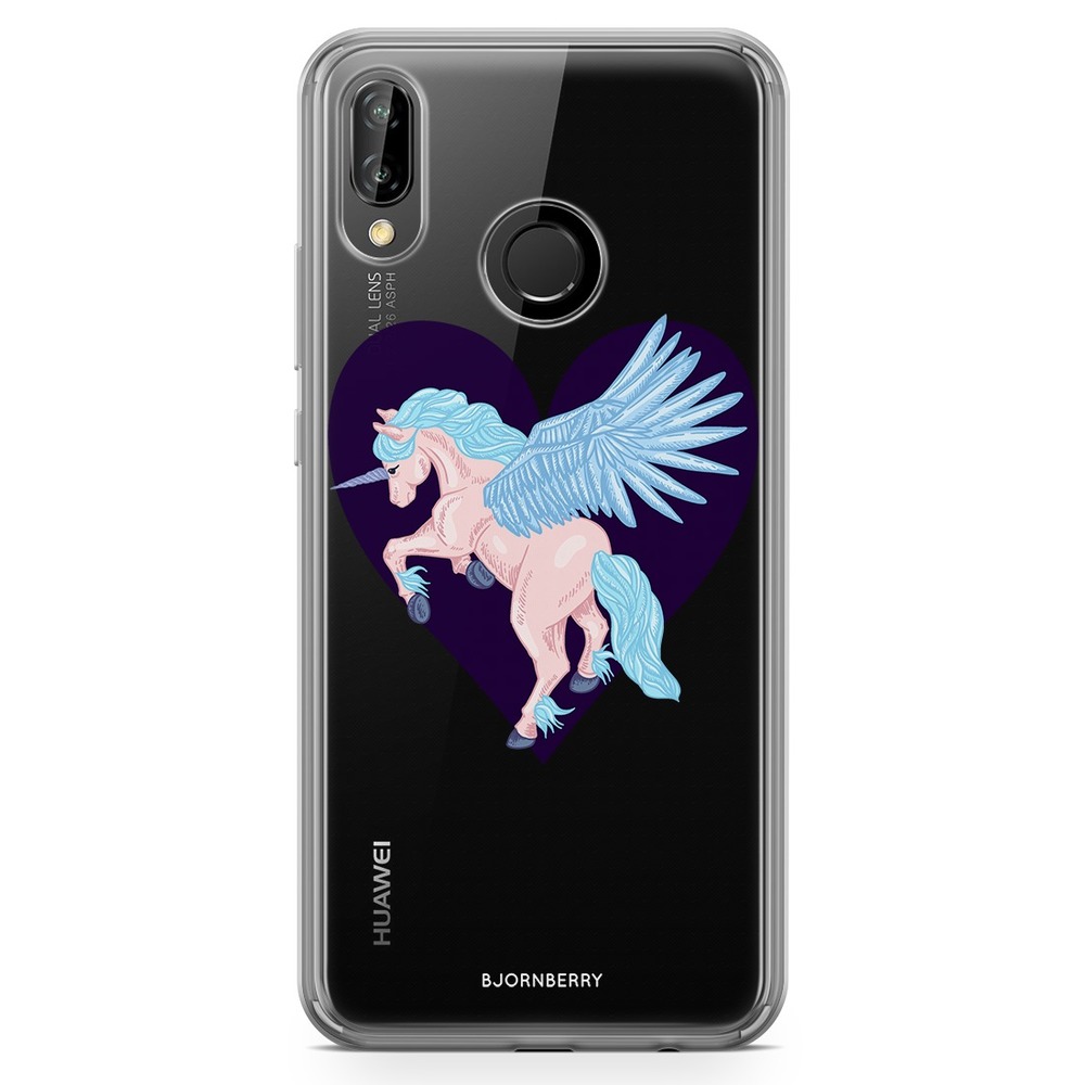 Huawei P20 Lite Fashion Skal - Unicorn