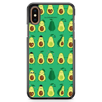 iPhone XS Max Case - Avocado Pattern