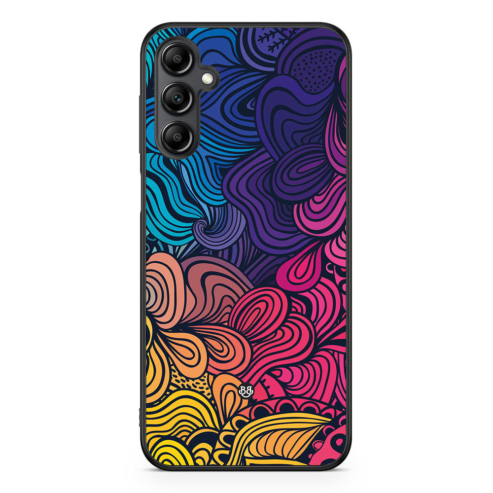 Samsung Galaxy A14 4G/5G Case - Retro Flowers