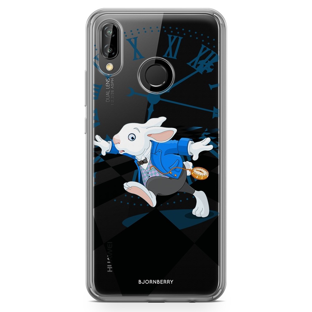 Huawei P20 Lite Fashion Case - White Rabbit