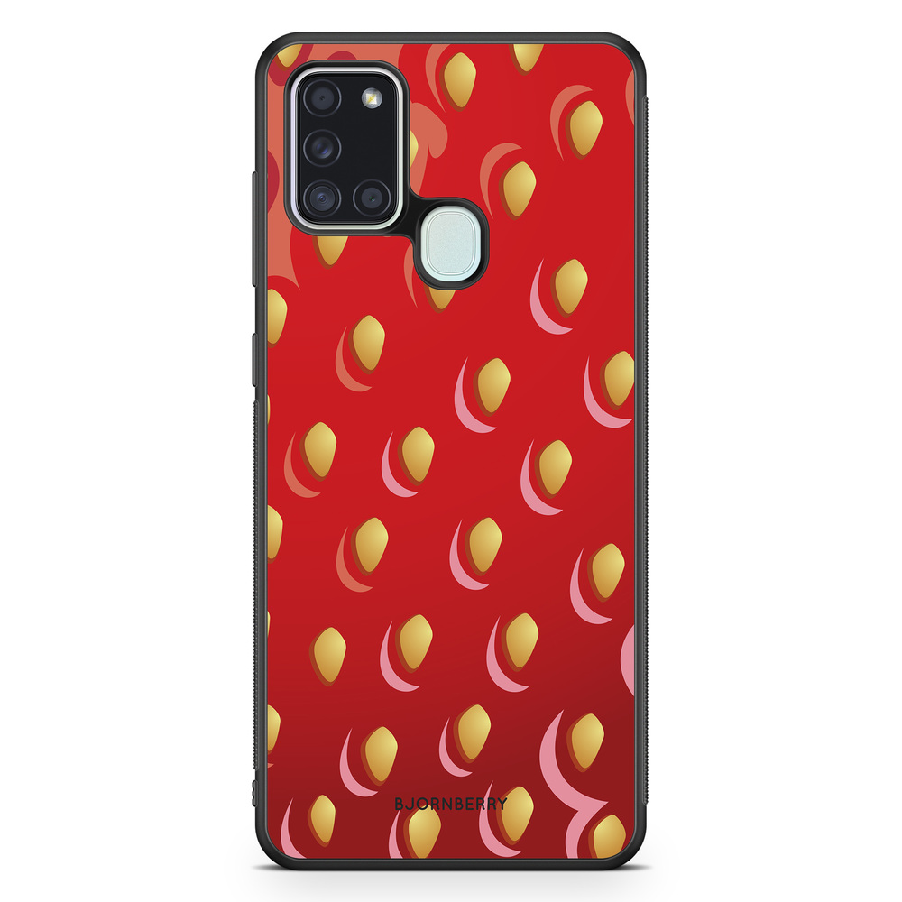 Samsung Galaxy A21s Case - Strawberry