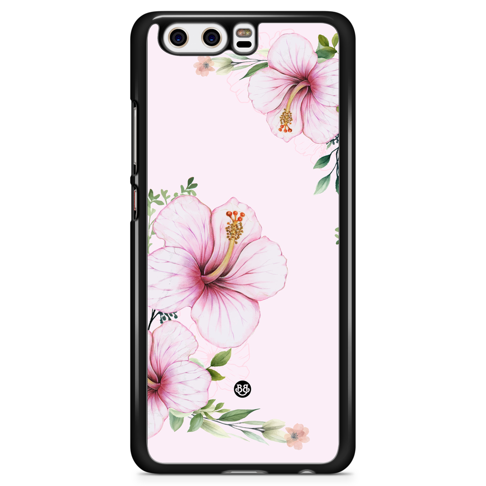 Huawei P10 Plus Case - WILD BLOOM - Soft Hibiscus