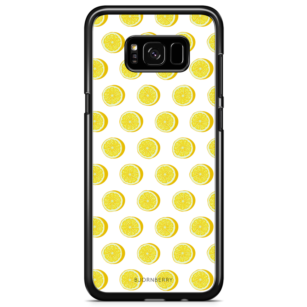 Samsung Galaxy S8 Case - Lemon Pattern
