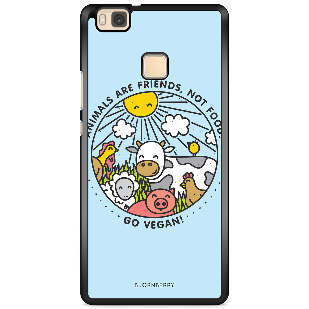 Huawei P9 Lite Case - Friends, Not Food