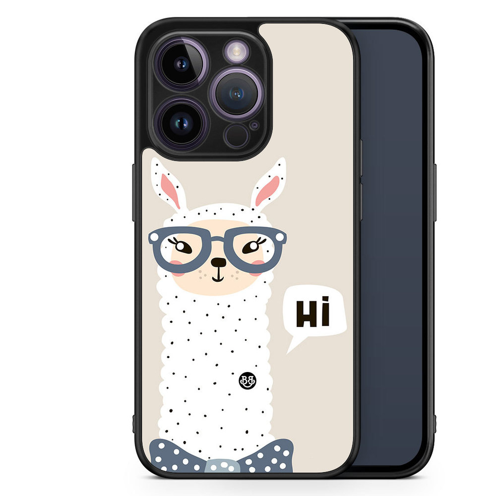 iPhone 14 Pro Case - Cute Lama