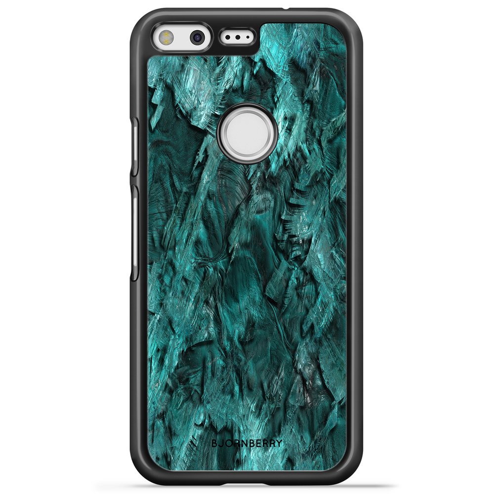 Google Pixel Case - Green Crystal