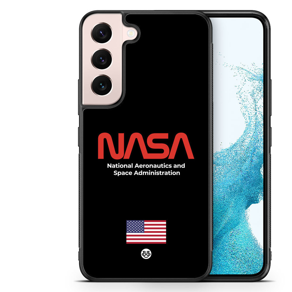 Samsung Galaxy S22 5G Case - NASA Worm Black