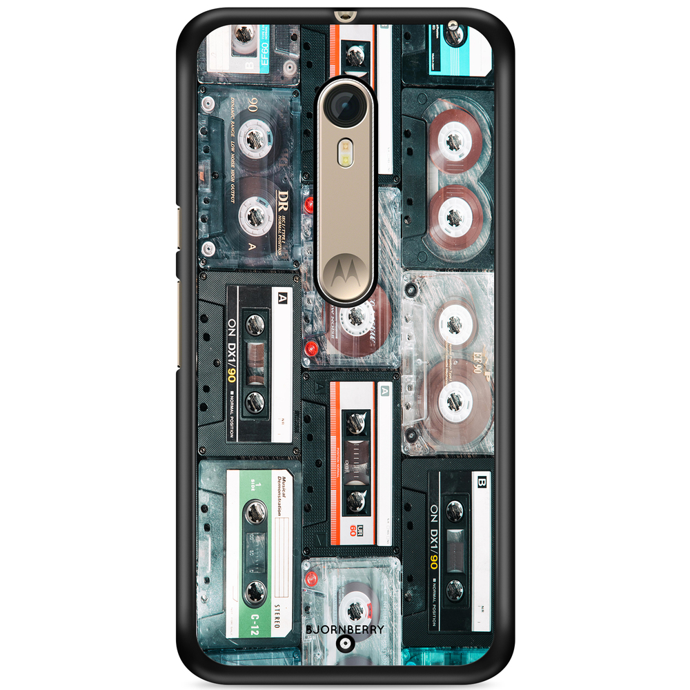 Moto X Style Case - Audio Cassette