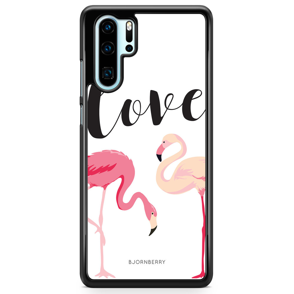 Huawei P30 Pro Case - Love Flamingo