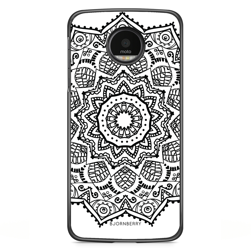 Motorola Moto G5S Plus Case - Black Mandala