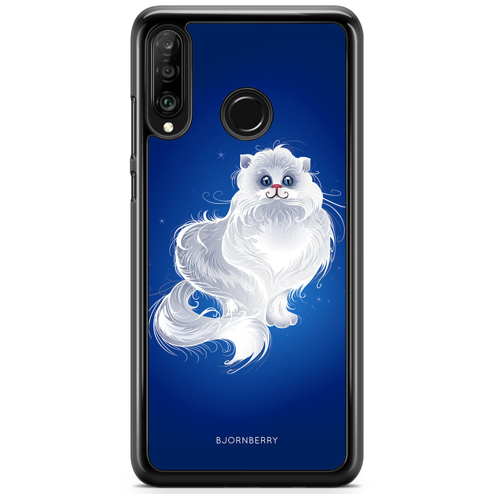 Huawei P30 Lite Case - White Cat