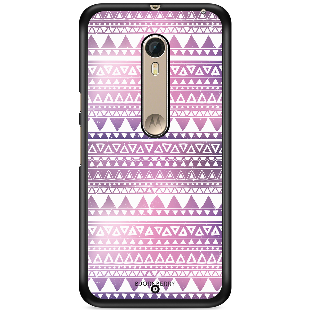 Moto X Style Case - Purple Aztec