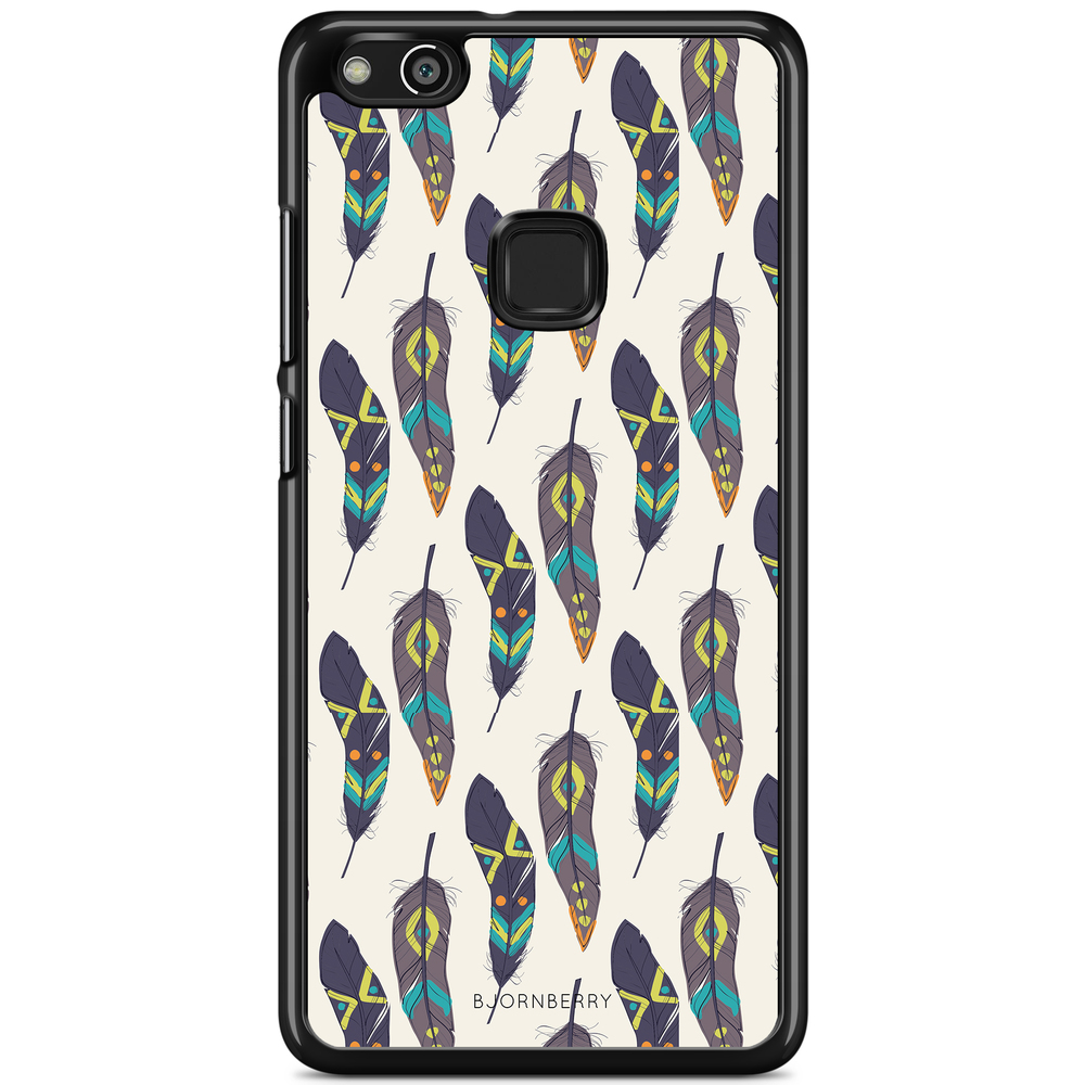 Huawei P10 Lite Case - Ethnic Feathers