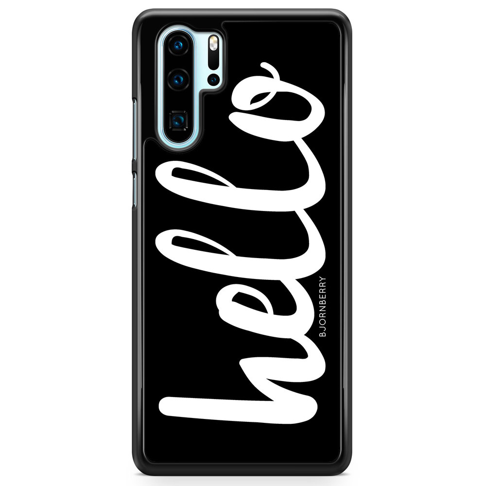 Huawei P30 Pro Case - Hello White