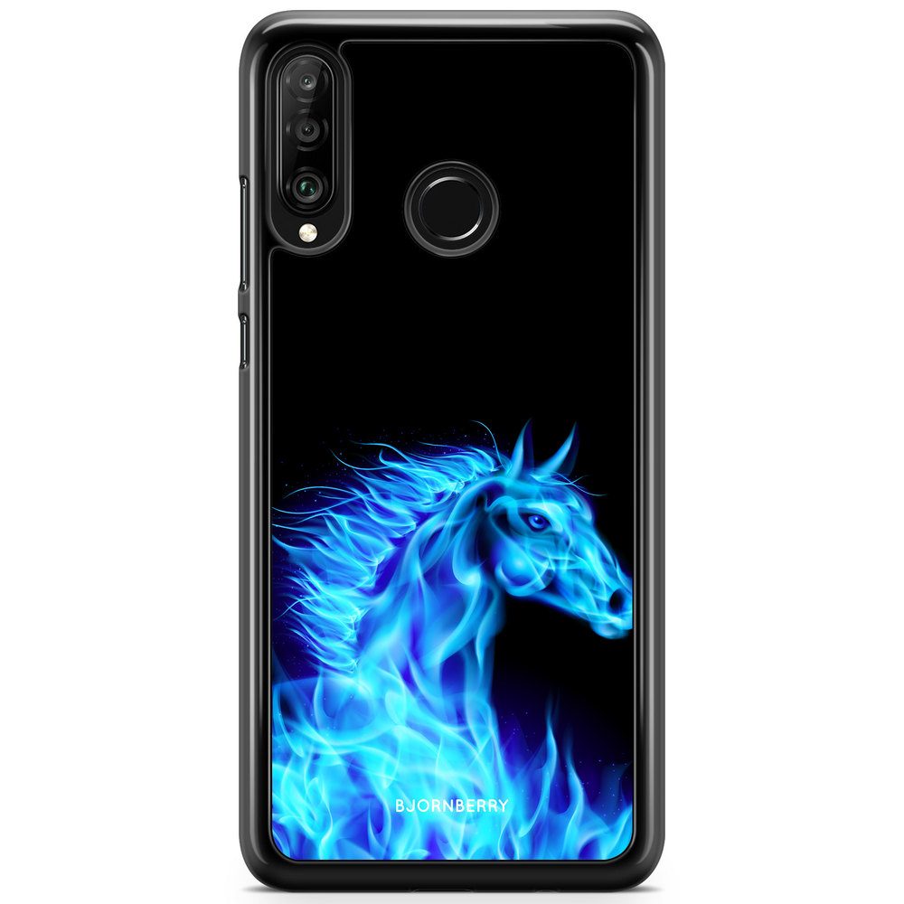Huawei P30 Lite Case - Flames Horse