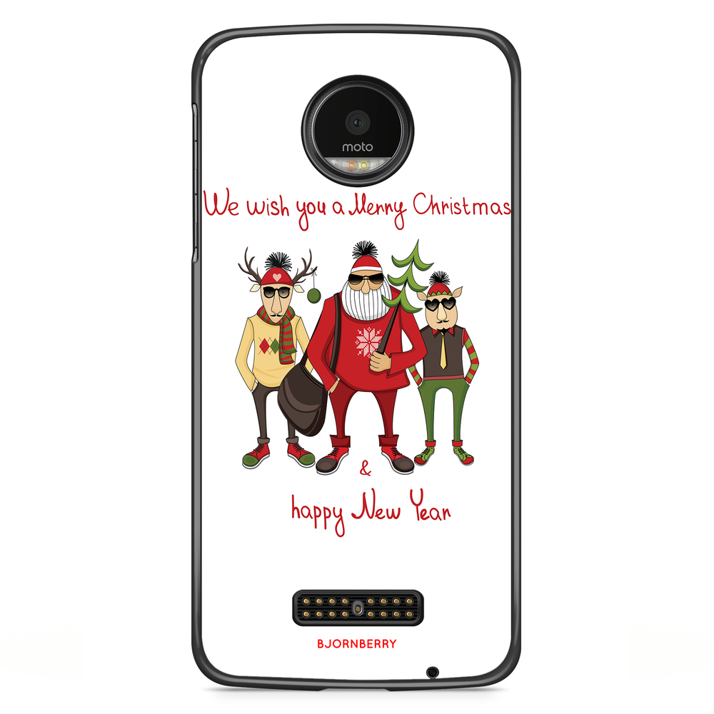 Moto Z2 Play Case - Three Old Men