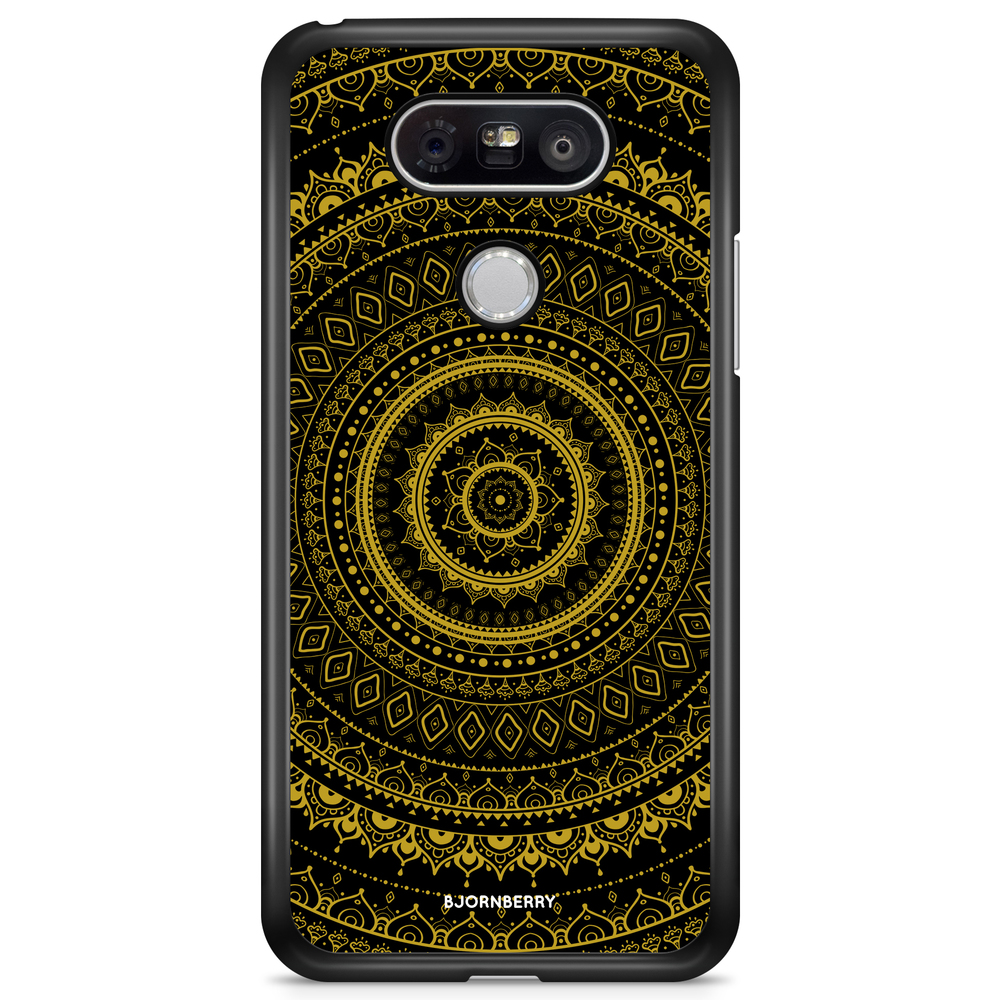 LG G5 Case - Black Gold Mandala