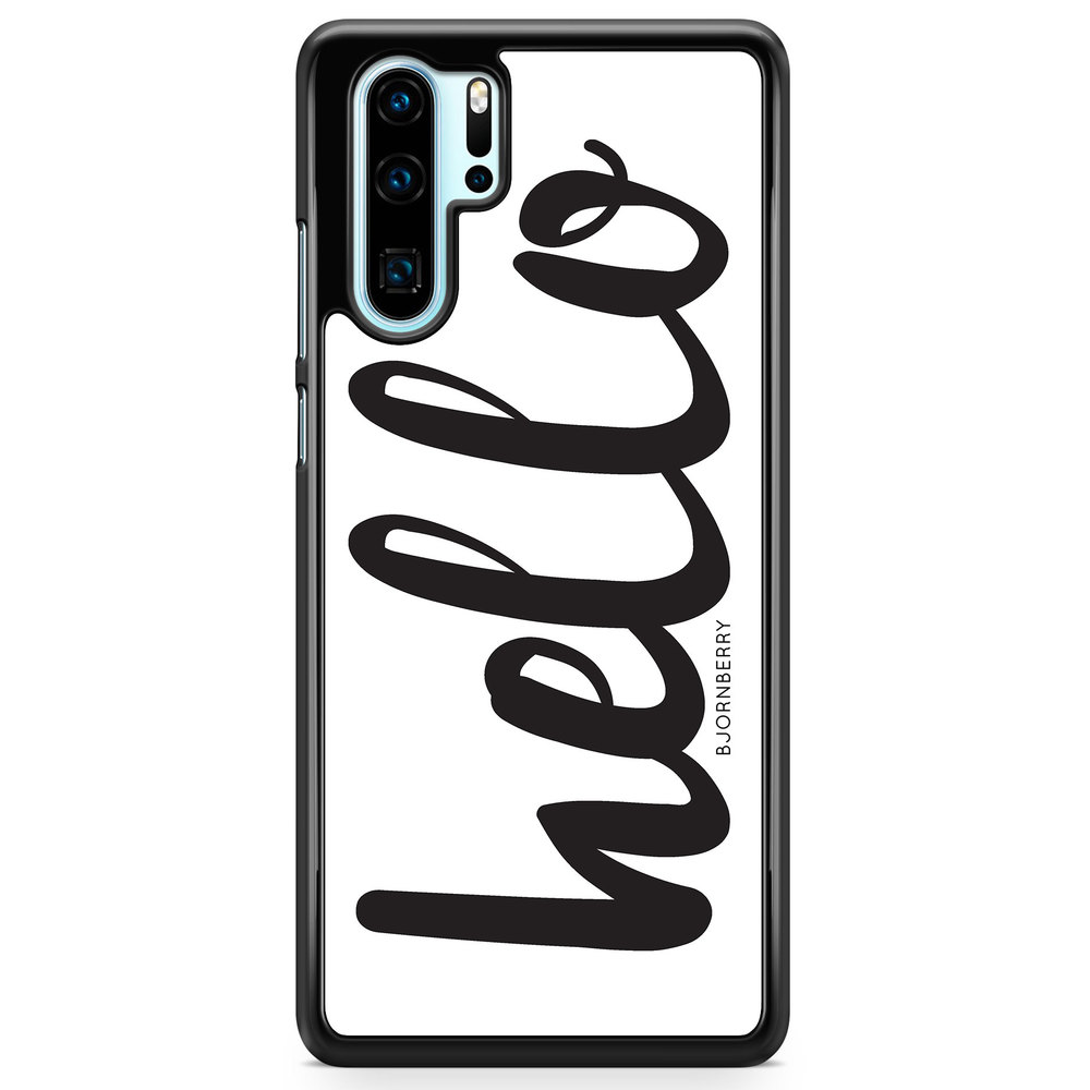 Huawei P30 Pro Case - Hello Black