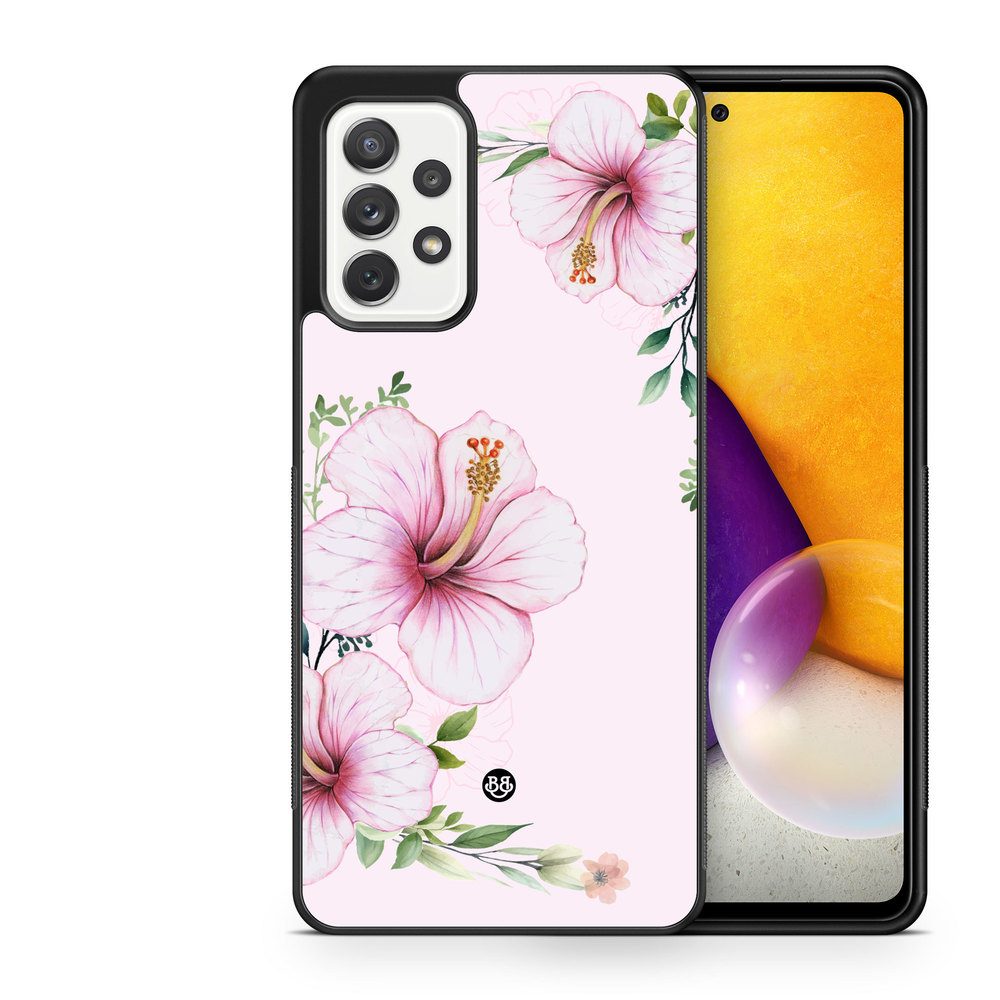 Samsung Galaxy A52/A52s 5G Case - WILD BLOOM - Soft Hibiscus