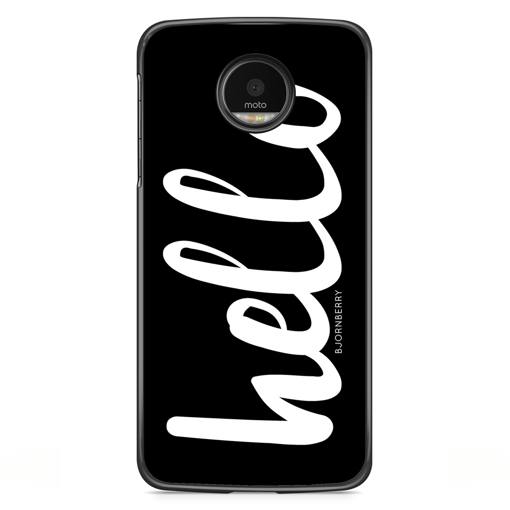 Motorola Moto G5S Plus Case - Hello White