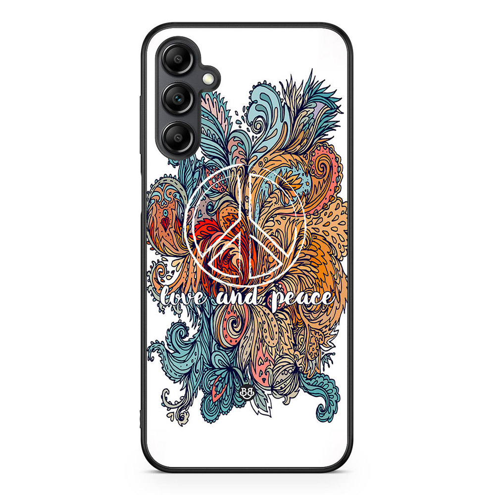 Samsung Galaxy A14 4G/5G Case - Love and peace
