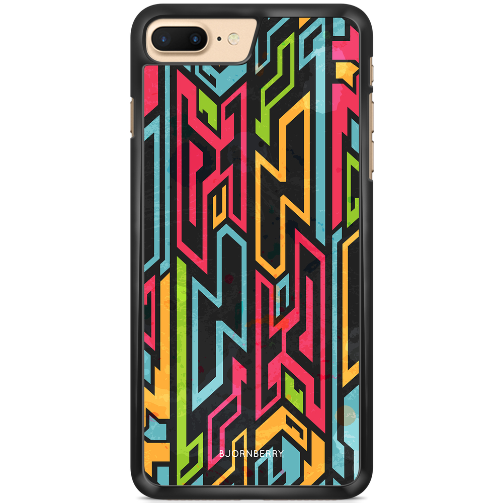 iPhone 7 Plus Case - Colored Tribal