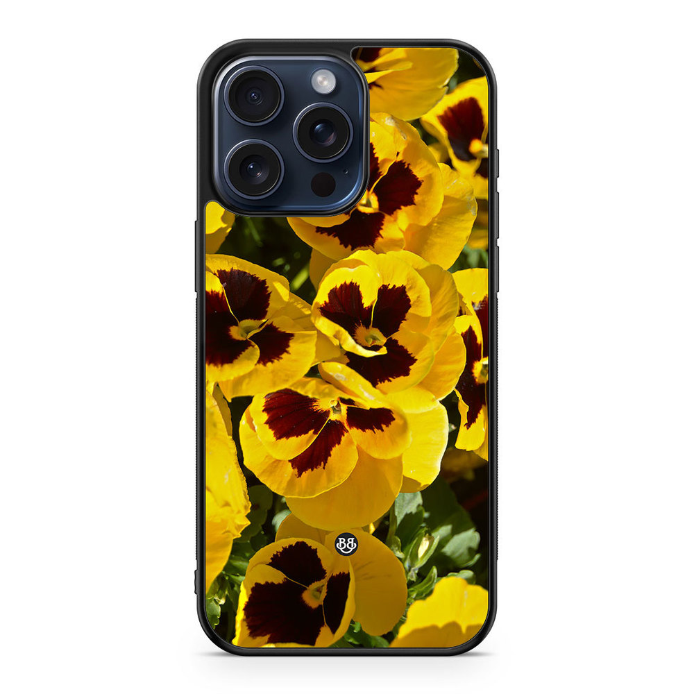 iPhone 15 Pro Max Case - Yellow Spring Flower