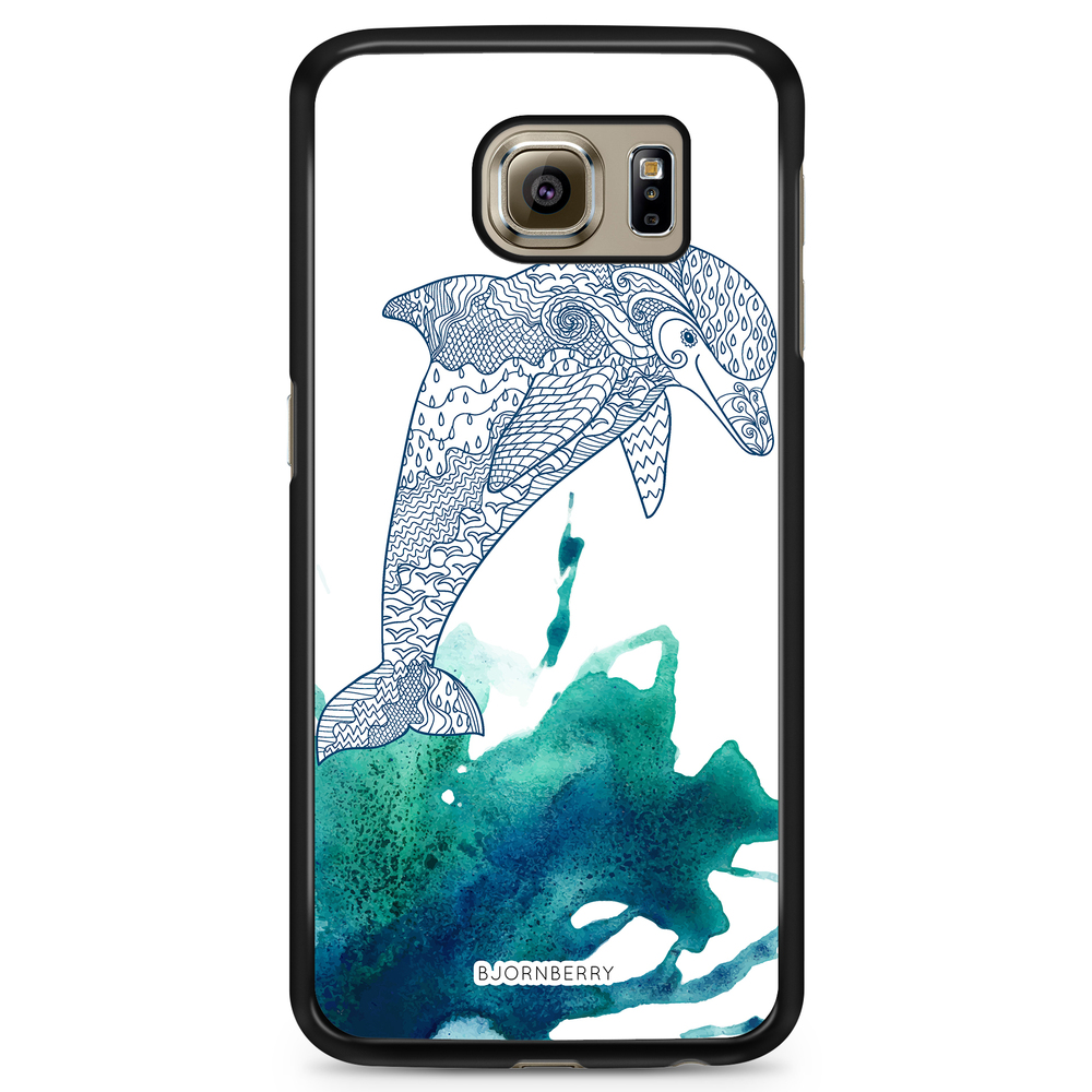 Samsung Galaxy S6 Case - Mandala Dolphine