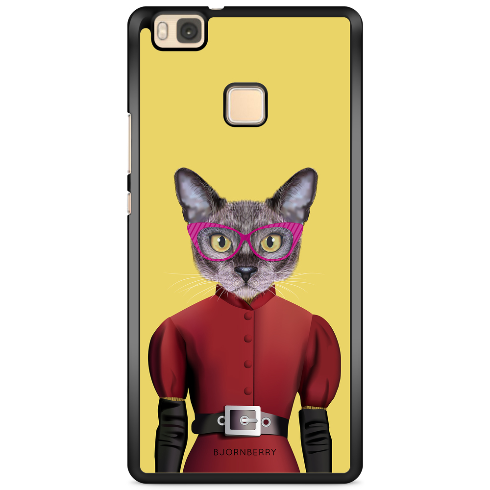 Huawei P9 Lite Case - Hipster Cat