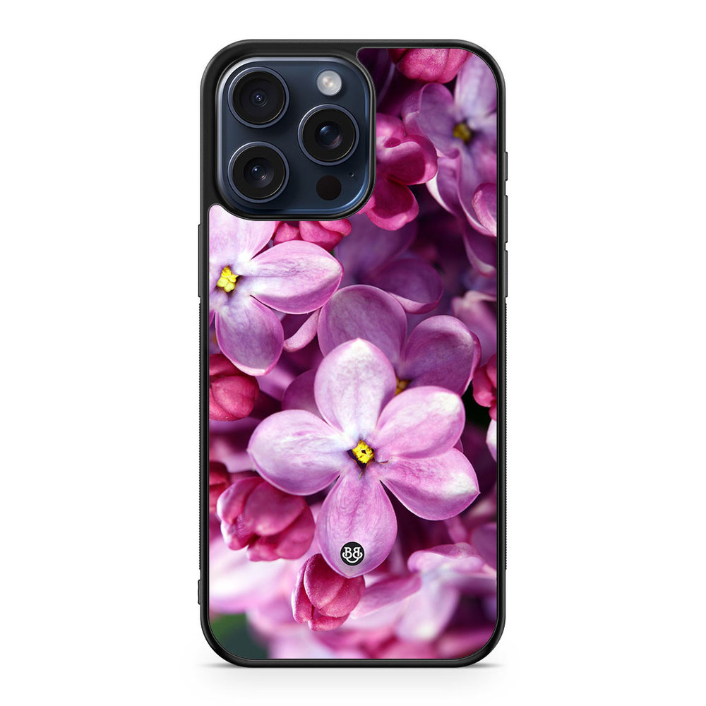 iPhone 15 Pro Max Case - Purple Spring Flower