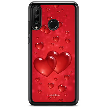 Huawei P30 Lite Skal - Hjärtan
