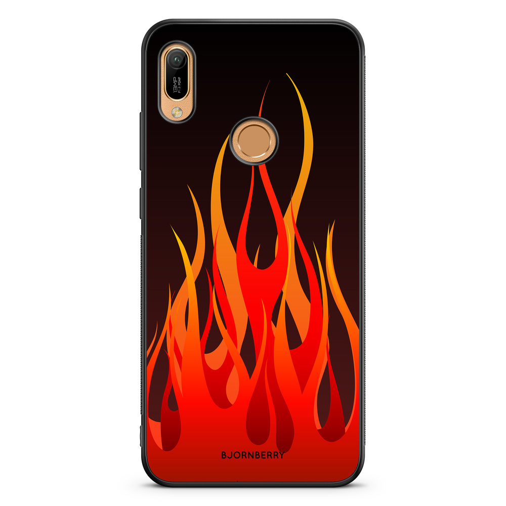 Huawei Y6 2019 Case - Flames
